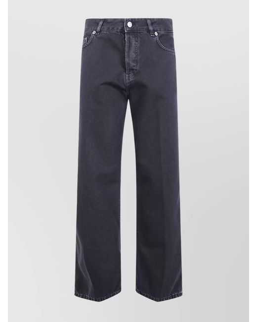Haikure Blue Betty Soft Trousers With Belt Loops