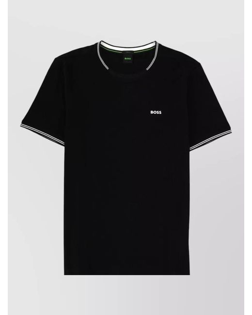 Boss Black Logo Crew Neck Short Sleeve T-Shirt for men