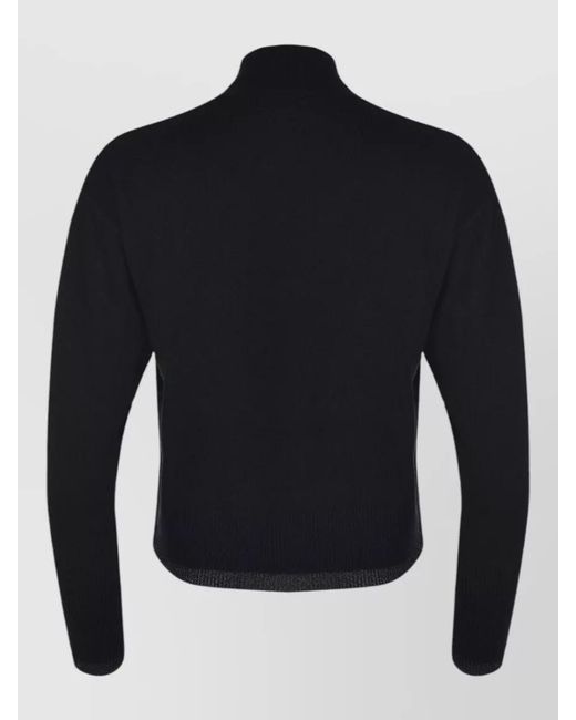 Pinko Blue Wool Cashmere Sweatshirt
