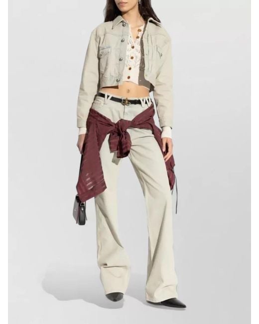 Vivienne Westwood Natural Denim Cropped Jacket