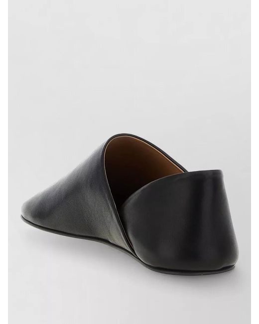 J.W. Anderson Black Leather Mules for men