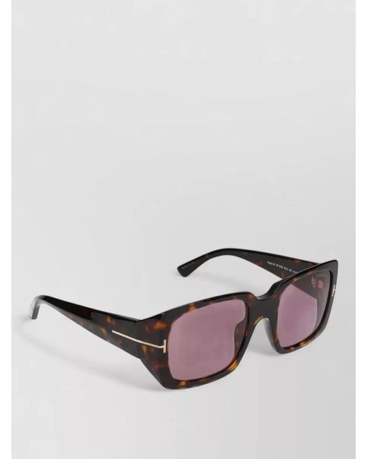 Tom Ford Pink Sunglasses Model Ft1035 Square Gradient Frame