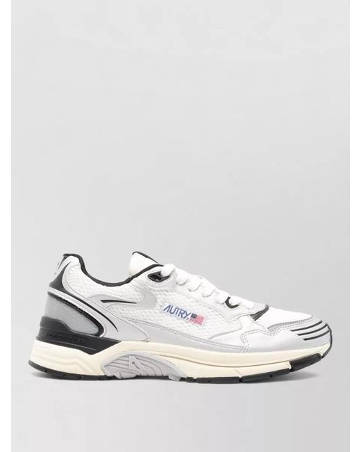 Autry White Hyperway Low Mv03 Mesh Mirror for men