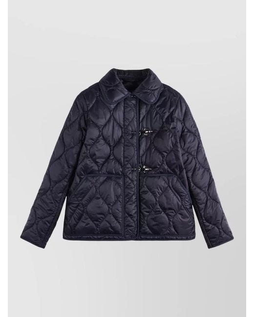 Fay Blue Puffer Jacket