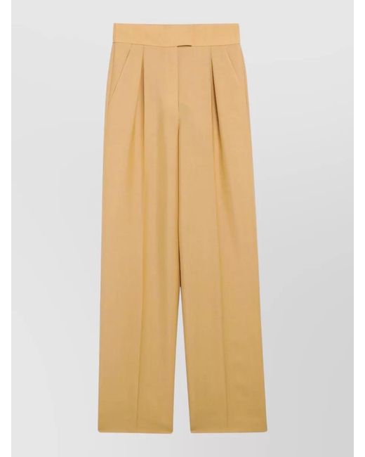 Valentino Natural Tailored Trousers