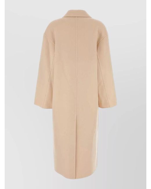 Loulou de Saison Natural Wool Cashmere Coat