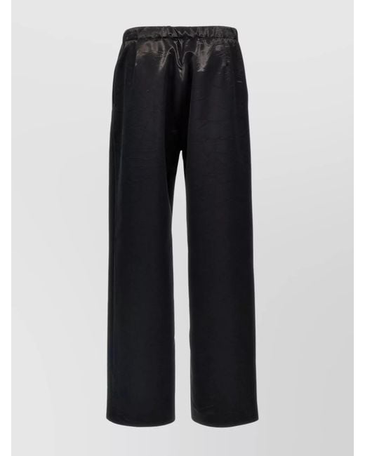 Givenchy Black Wide-Leg Trousers
