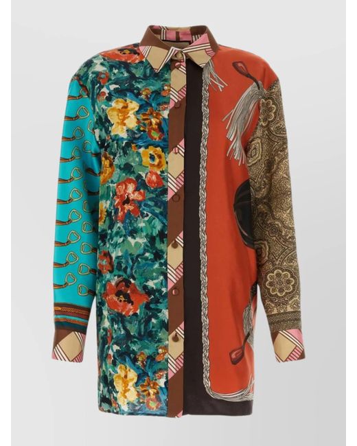 Gucci Women's Silk Shirt Blue