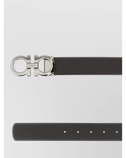 Ferragamo Multicolor Leather Reversible Belt for men