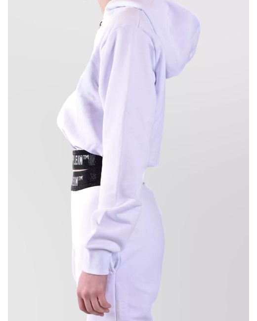 Philipp Plein White Cotton Blazer