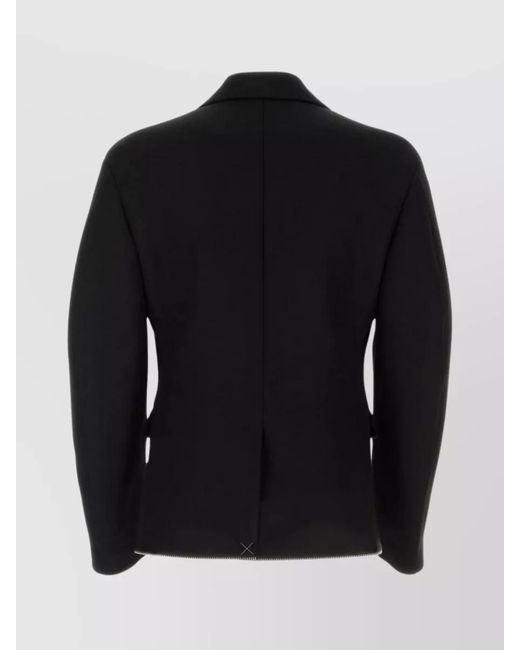 Off-White c/o Virgil Abloh Black Wool Blazer for men