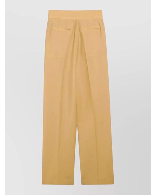 Valentino Natural Tailored Trousers