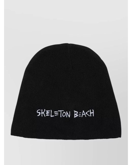 GALLERY DEPT. Black Boardwalk Beanie for men