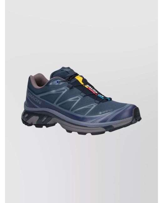 Salomon Blue Low-Top Sneakers