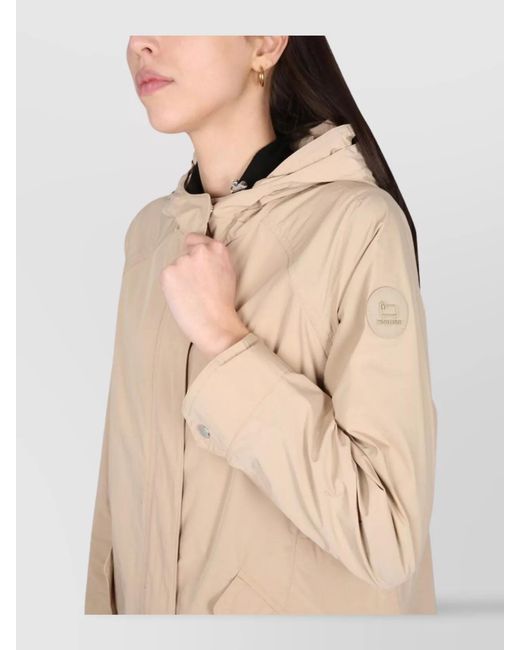 Woolrich White Long Parka Coat