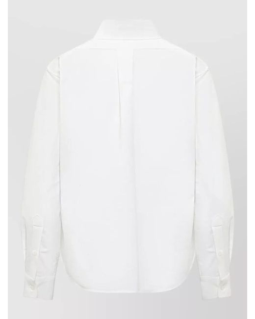 KENZO White Cotton Fitted Shirt
