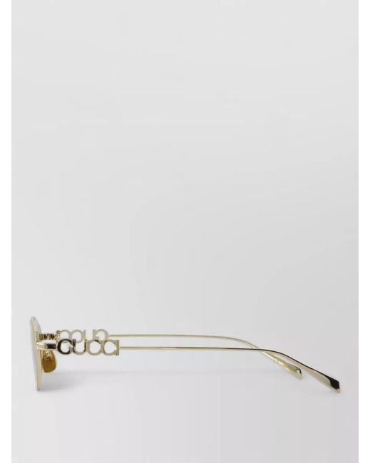 Gucci Brown Gg1802S Metal Sunglasses Round Frame
