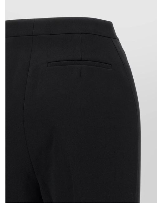 Givenchy Black Wool Tailored Trousers