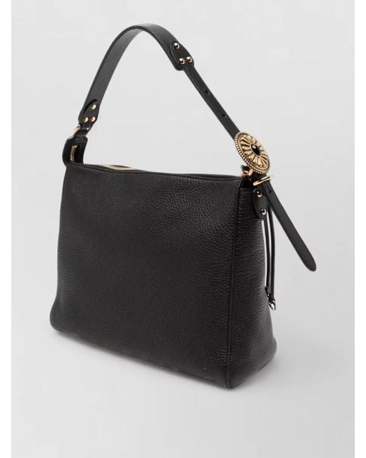 Etro Black Na Leather Clutch Bag