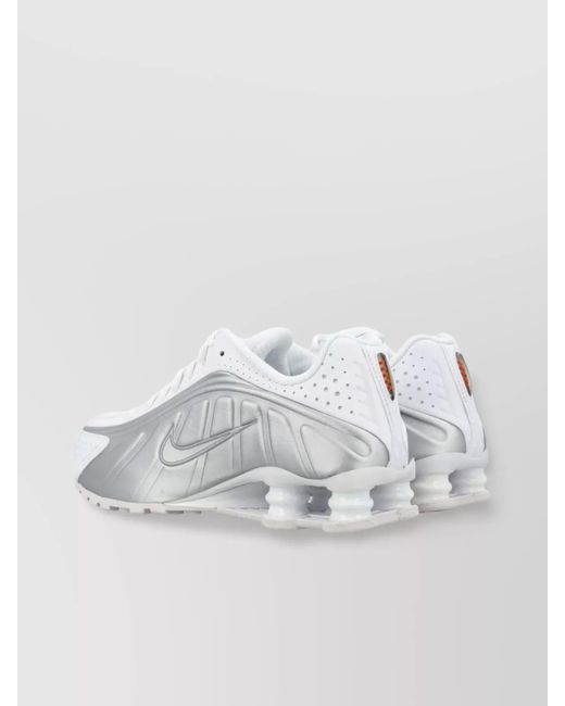 Nike White Synthetic Low-Top Sneakers