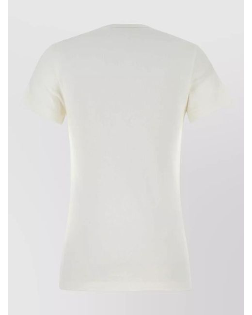 Prada White Cotton T Shirt