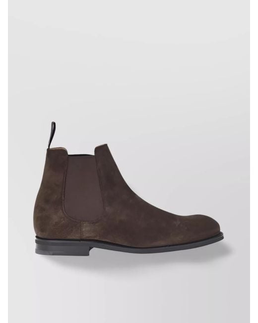 Church's Brown Suede Chelsea Ankle Boots for men