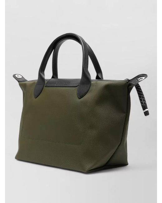 Longchamp Multicolor Tote Bag Adjustable Strap And Top Handles