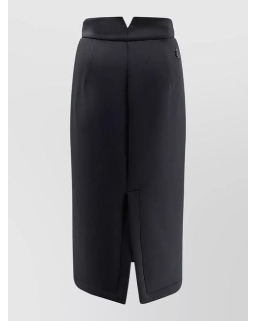 Moncler Genius Blue High-Rise Midi Pencil Skirt