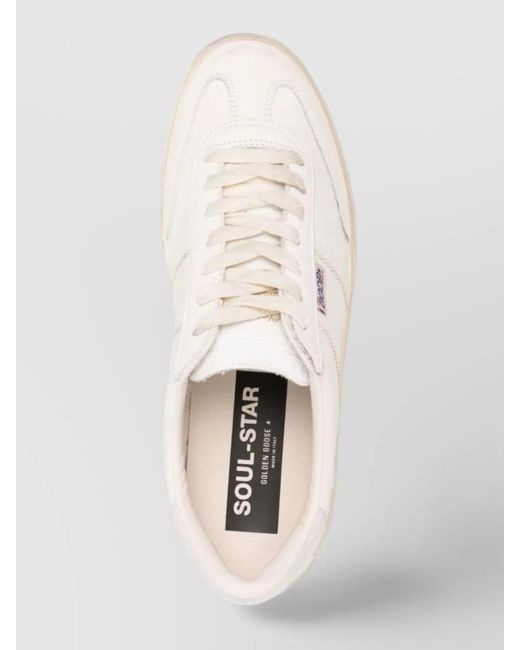Golden Goose Deluxe Brand Natural Leather Low-Top Sneakers for men