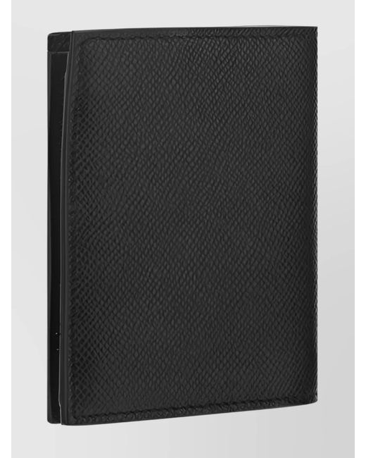 Ferragamo Black Calf Leather Cardholder