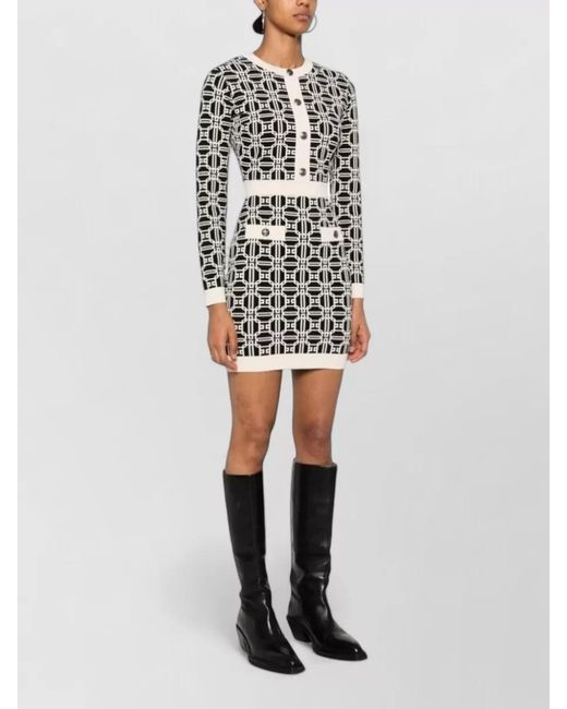 Elisabetta Franchi White Skirt