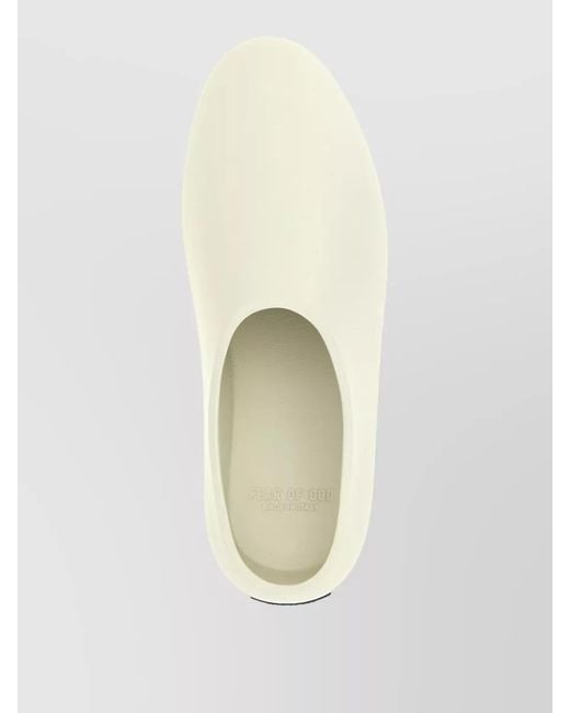 Fear Of God Natural California Two Square Toe Sabot Slippers for men