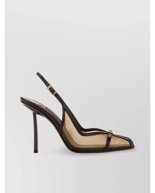 Le Silla Metallic Crystal-Embellished Vittoria Pumps