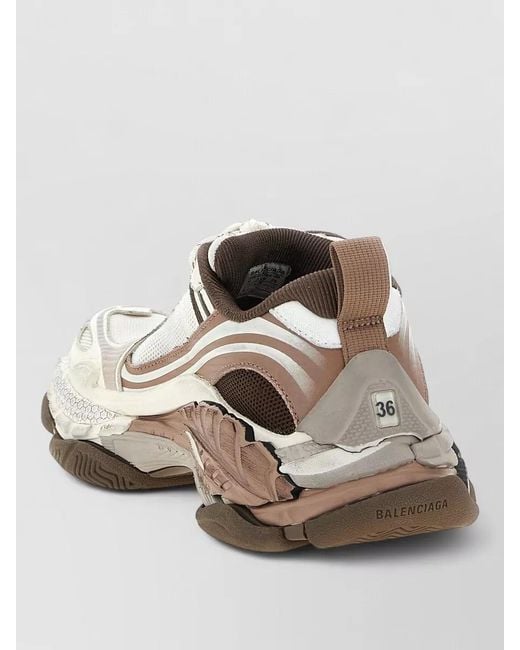 Balenciaga White Triple S.2 Low-Top Sneakers