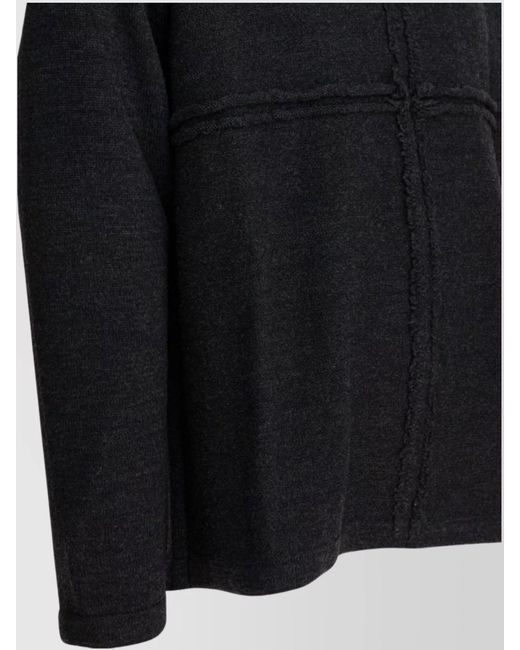 Comme des Garçons Black Wool Crewneck Jumper for men