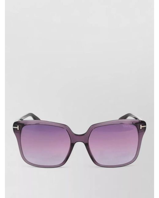 Tom Ford Pink Sunglasses Ft0788 81Z Gradient Square Frame