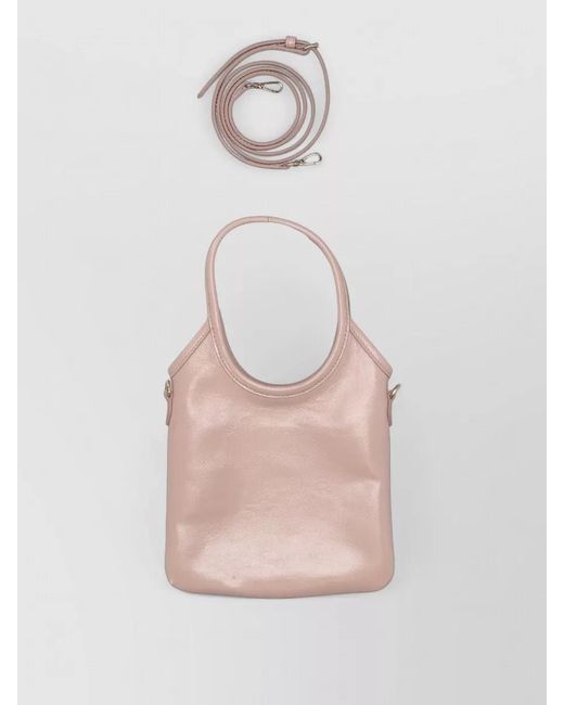 Miu Miu Pink Ivy Leather Mini Bag