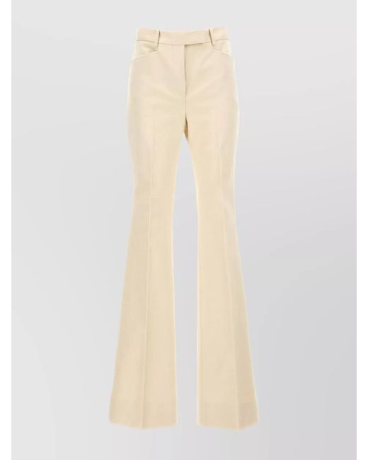 Tom Ford Natural Flared Trousers