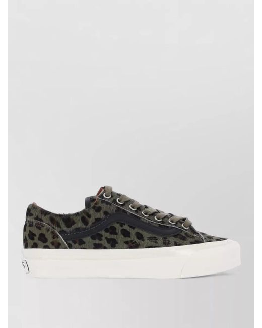 Vans Multicolor Leather Low-Top Sneakers