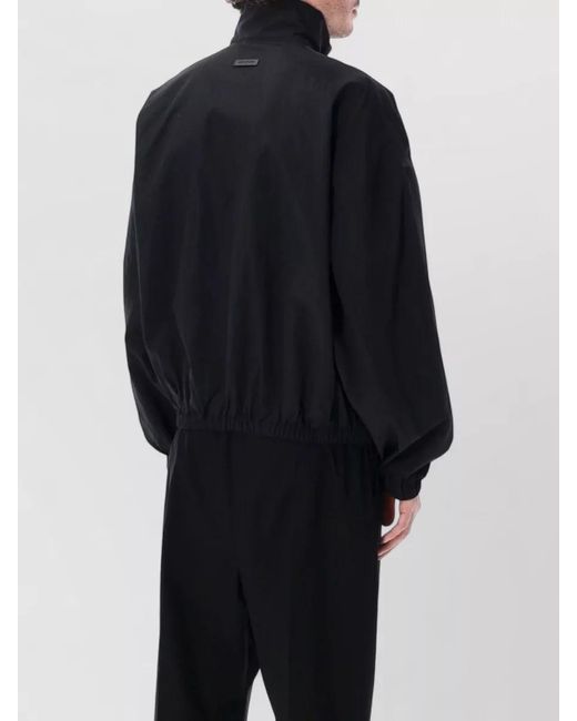 Fear Of God Blue Nylon Ripstop Tech Track Jacket for men