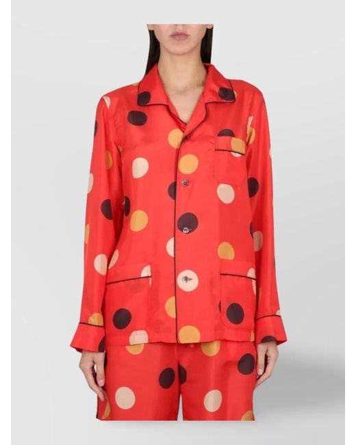 Aspesi Red Poison Shirt