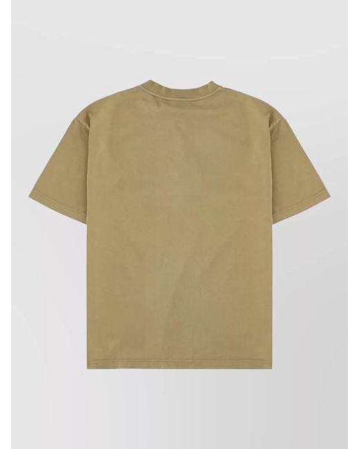 Drole de Monsieur Natural Short Sleeve Crew Neck Graphic T-Shirt for men