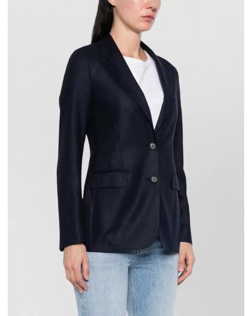 Tagliatore Blue Single Breasted Jacket Parigi Tailoring