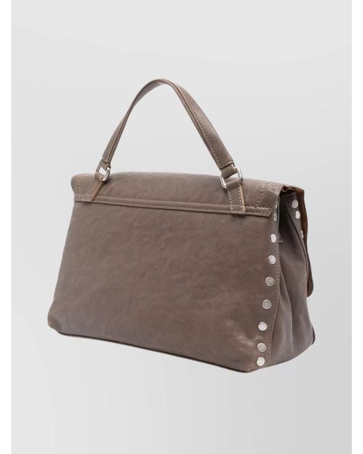 Zanellato Multicolor Leather Mini Top-Handle Bag