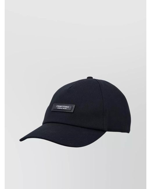Moncler Genius Blue Structured Baseball Cap Curved Brim for men