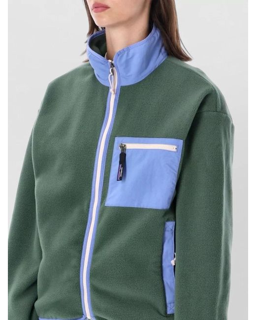 Patagonia Blue Fleece Zip Jacket