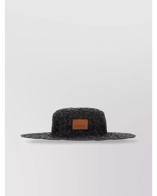 Isabel Marant White Raffia Hat