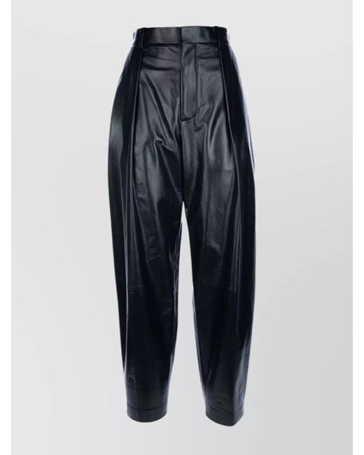 Bottega Veneta Blue Cropped Trousers