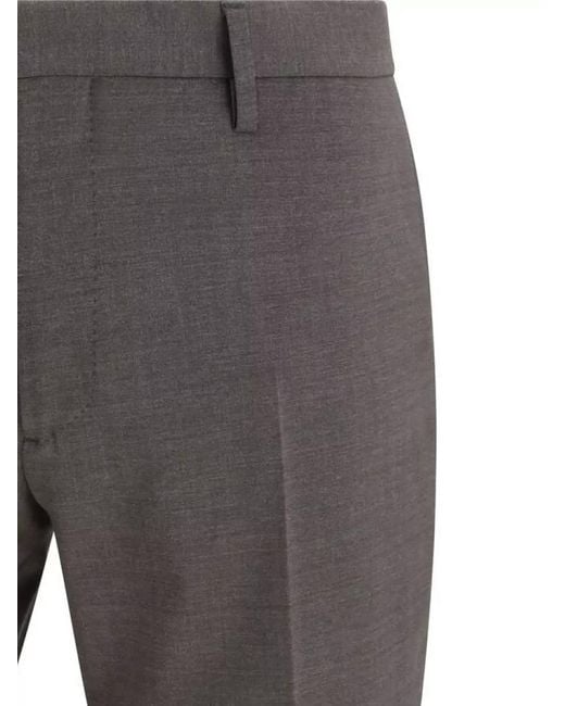 DSquared² Gray Wool Single Breasted Two Piece Suit for men