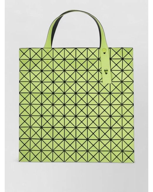 Issey Miyake Green Prism Frost Large Tote Bag